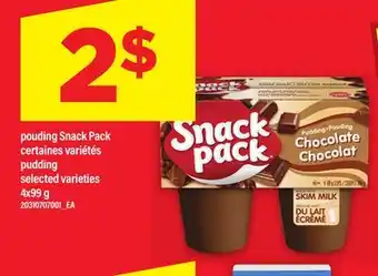 Maxi POUDING SNACK PACK | PUDDING, 4X99 G offer