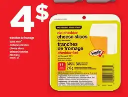Maxi TRANCHES DE FROMAGE SANS NOM | CHEESE SLICES, 210/230 G offer