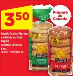 Maxi BAGELS COUNTRY HARVEST | BAGELS, 6 UN offer