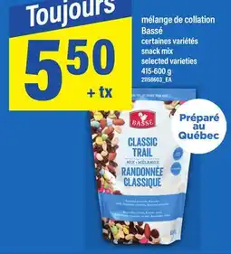 Maxi MÉLANGE DE COLLATION BASSÉ | SNACK MIX, 415-600 G offer