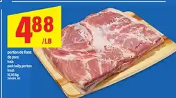 Maxi PORTION DE FLANC DE PORC FRAIS | PORK BELLY PORTION offer