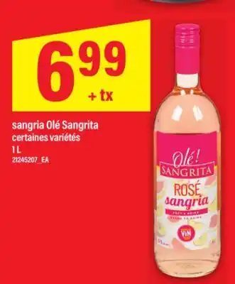 Maxi SANGRIA OLÉ SANGRITA, 1 L offer
