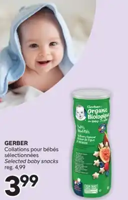 Brunet GERBER Collations pour bébés sélectionnées offer