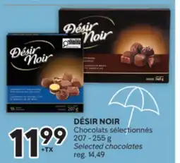 Brunet DÉSIR NOIR Chocolats sélectionnés offer