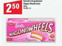 Maxi BISCUITS LA GUIMAUVE WAGON WHEELS DARE, 315 G offer