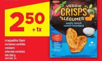 Maxi CRAQUELINS DARE | CRACKERS, 100-200 G offer