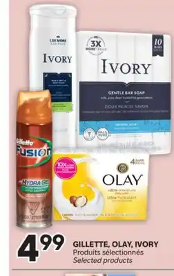 Brunet GILLETTE, OLAY, IVORY Produits sélectionnés offer