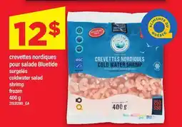 Maxi CREVETTES NORDIQUES POUR SALADE BLUETIDE | COLDWATER SALAD SHRIMP, 400 G offer