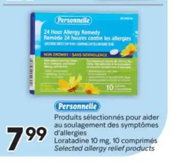 Brunet Personnelle Produits sélectionnés pour aider au soulagement des symptômes d'allergies Loratadine offer