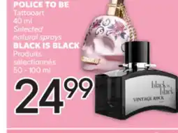 Brunet POLICE TO BE Tattooart | Selected natural sprays,BLACK IS BLACK Produits sélectionnés | Certain offer