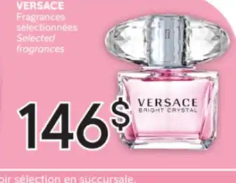 Brunet VERSACE Fragrances sélectionnées offer
