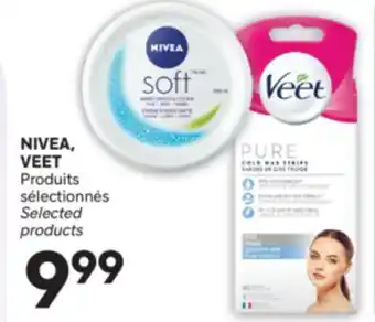 Brunet NIVEA, VEET Produits sélectionnés offer