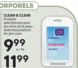 Brunet CLEAN & CLEAR Produits sélectionnés pour les soins de la peau offer