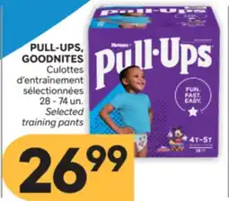 Brunet PULL-UPS, GOODNITES Culottes d'entraînement sélectionnées offer