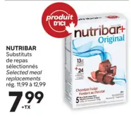 Brunet NUTRIBAR Substituts de repas sélectionnés offer