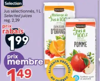 Brunet SELECTION Jus sélectionnés offer