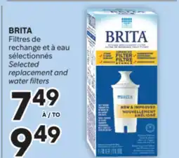 Brunet BRITA Filtres de rechange et à eau sélectionnés offer
