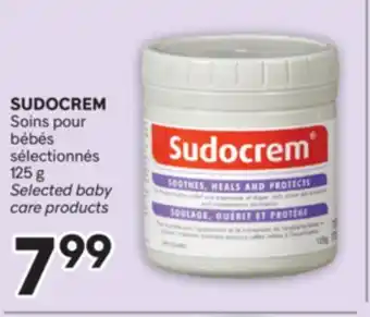 Brunet SUDOCREM Soins pour bébés sélectionnés offer