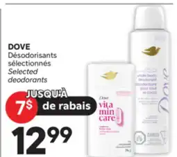 Brunet DOVE Désodorisants sélectionnés offer