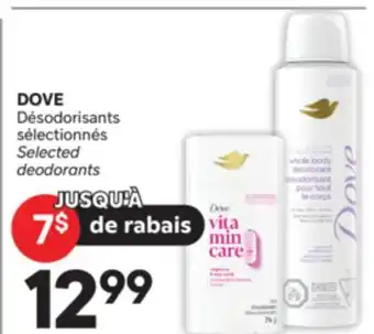 Brunet DOVE Désodorisants sélectionnés offer