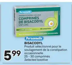Brunet Personnelle BISACODYL Produit sélectionné pour le soulagement de la constipation occasionnelle offer
