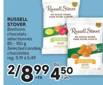 Brunet RUSSELL STOVER Bonbons, chocolats sélectionnés offer