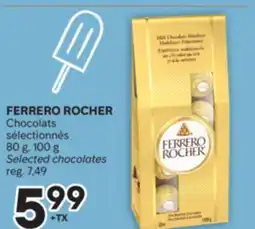 Brunet FERRERO ROCHER Chocolats sélectionnés offer