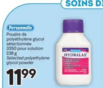 Brunet PERSONNELLE Poudre de polyéthylène glycol sélectionnée offer