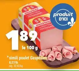 Marche Ami SIMILI POULET GASPÉSIEN offer