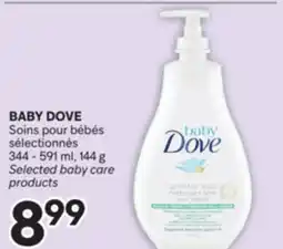 Brunet BABY DOVE Soins pour bébés sélectionnés offer