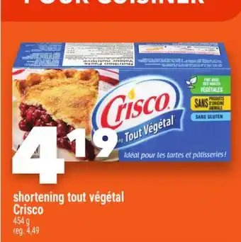 Marche Ami SHORTENING TOUT VÉGÉTAL CRISCO offer