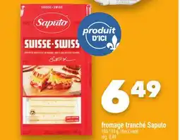 Marche Ami FROMAGE TRANCHÉ SAPUTO offer