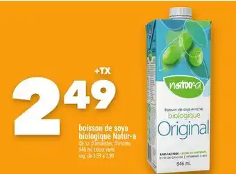 Marche Ami BOISSON DE SOYA BIOLOGIQUE NATUR‑A offer