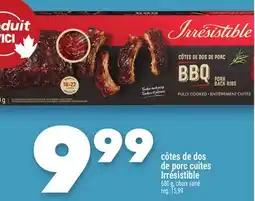 Marche Ami CÔTES DE DOS DE PORC CUITES IRRÉSISTIBLE offer