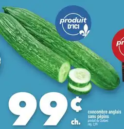 Marche Ami CONCOMBRE ANGLAIS SANS PÉPINS offer