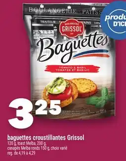 Marche Ami BAGUETTES CROUSTILLANTES GRISSOL offer
