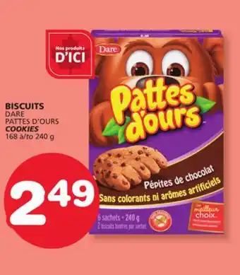 Marches Tradition DARE PATTES D'OURS COOKIES offer