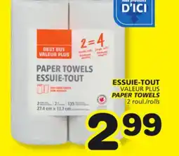 Marches Tradition VALEUR PLUS PAPER TOWELS offer