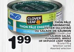 Marches Tradition CLOVER LEAF SALMON SALAD, SALMON SALAD,, WHOLE FLAVOURED, WHOLE OR LIGHT TUNA offer