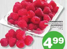 Marches Tradition RASPBERRIES offer