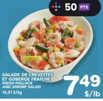Marches Tradition FRESH POLLOCK AND SHRIMP SALAD offer