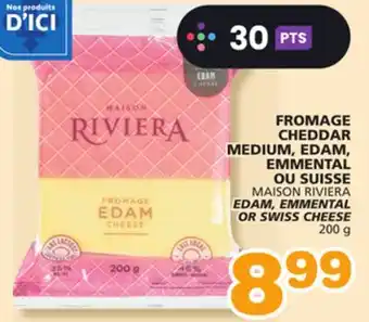 Marches Tradition MAISON RIVIERA EDAM, EMMENTAL EDAM, EMMENTAL OR SWISS CHEESE offer