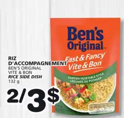 Marches Tradition BEN'S ORIGINAL VITE & BON RICE SIDE DISH offer