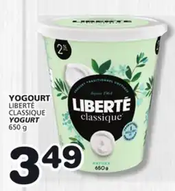 Marches Tradition LIBERTÉ CLASSIQUE YOGURT offer