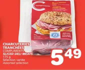 Marches Tradition COMPLIMENTS SLICED DELI MEATS offer