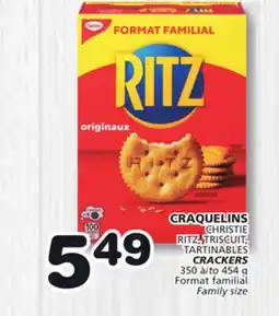 Marches Tradition CHRISTIE RITZ, TRISCUIT, TARTINABLES CRACKERS offer