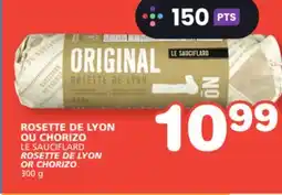 Marches Tradition LE SAUCIFLARD ROSETTE DE LYON OR CHORIZO offer