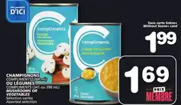 Marches Tradition COMPLIMENTS (284 mL) OU LÉGUMES offer