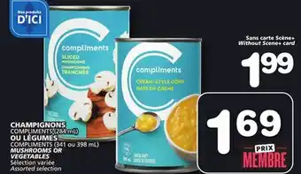 Marches Tradition COMPLIMENTS (284 mL) OU LÉGUMES offer