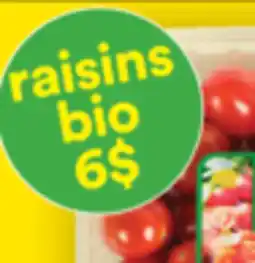 Super C RAISINS BIO offer